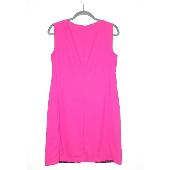 Ted Baker Road to Nowhere Shift Dress in Mid Pink, TB Size 1/US Size XS - Picture 3 of 7